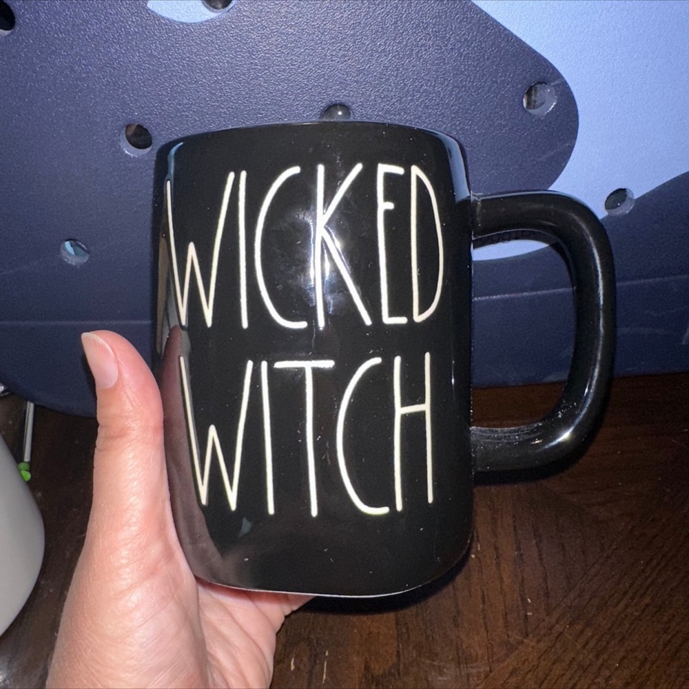 Rae Dunn Wicked Witch Hat Mug Brand New Halloween Fall Fun Coffee Cup